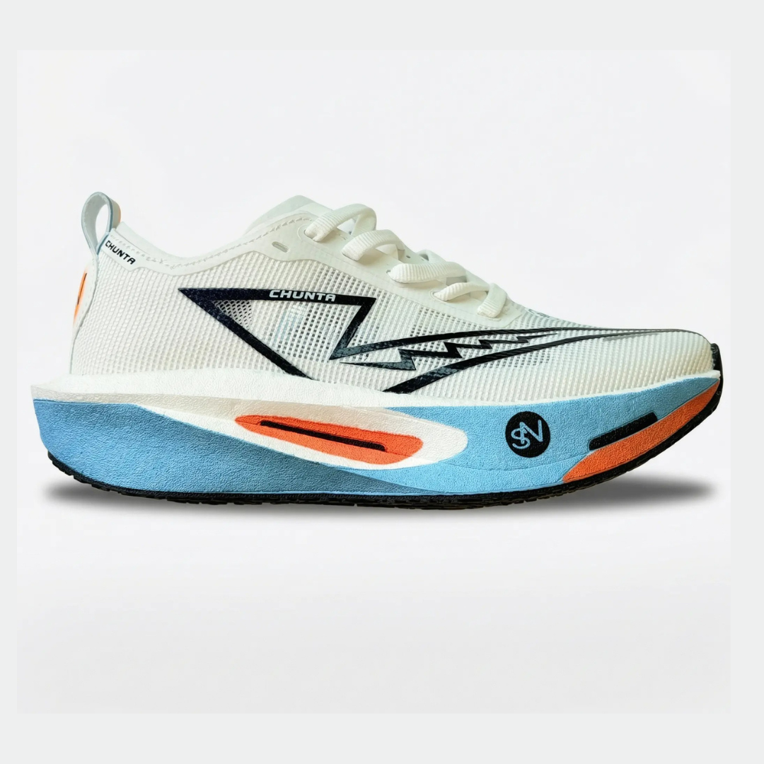 Tenis para corrida com placa de impulsão Carbon Marathon #