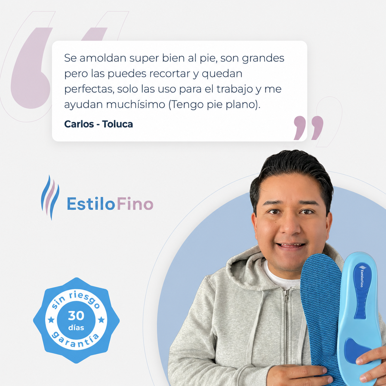 Plantillas ComfyFeet™️ - Disfruta de días sin dolor, sin tratamientos caros ni visitas al médico....