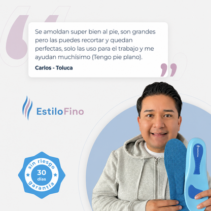 Plantillas ComfyFeet™️ - Disfruta de días sin dolor, sin tratamientos caros ni visitas al médico....