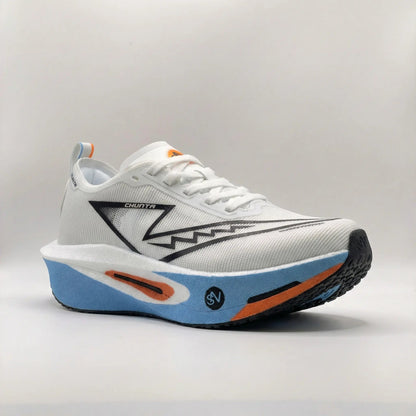 Tenis para corrida com placa de impulsão Carbon Marathon #