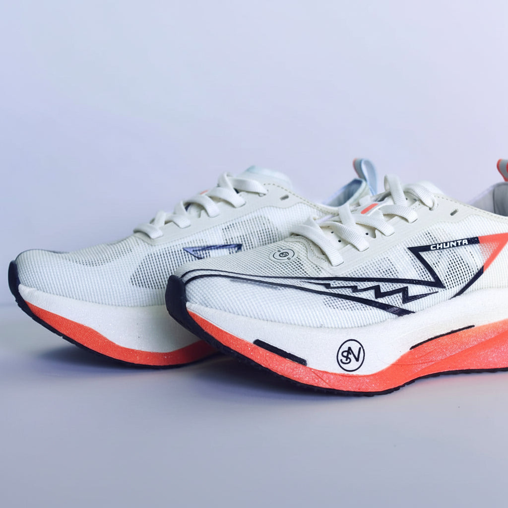 Tênis Carbon Marathon Chunta Laranja #