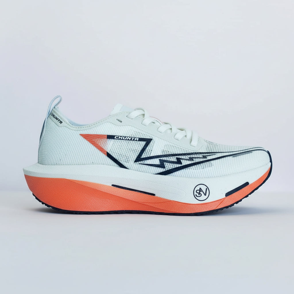 Tênis Carbon Marathon Chunta Laranja #